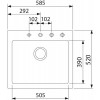 Кухонная мойка Franke Maris MRG 610-58 Оникс