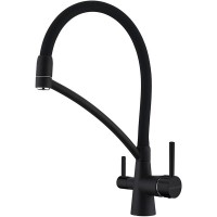 Кухонный смеситель Paulmark Siegen Si213111-401TB Антрацит