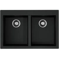 Кухонная мойка Omoikiri Bosen 80-2 BL-Черный