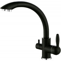 Кухонный смеситель Paulmark Essen Es213001-308 Черный