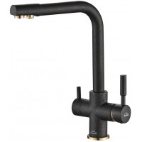 Кухонный смеситель Zorg Steel Hammer SH 552 Черный