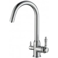 Кухонный смеситель Zorg Steel Hammer SH 723 Хром