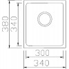 Кухонная мойка Seaman Eco Roma SMR-3438A