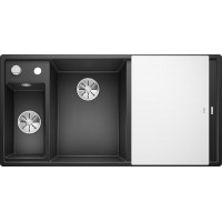 Кухонная мойка Blanco Axia III 6 S Антрацит, стеклянная доска (чаша слева)