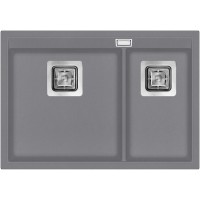 Кухонная мойка Aquasanita Delicia SQD 150 Alumetallic