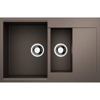 Кухонная мойка Omoikiri Daisen 78-2-DC Темный шоколад