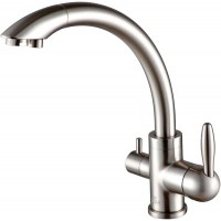 Кухонный смеситель Paulmark Essen Es213001-NI Темный никель