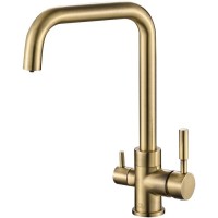 Кухонный смеситель Zorg Steel Hammer SH 715 Бронза