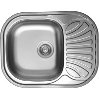 Кухонная мойка Ukinox GA 620.480 Нержавеющая сталь декор (чаша слева)