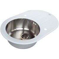 Кухонная мойка Zorg GL 7851 OV White