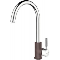 Кухонный смеситель Paulmark Holstein Ho212063-COCR Кофе / Хром