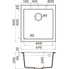 Кухонная мойка Omoikiri Bosen 47A GB Графит