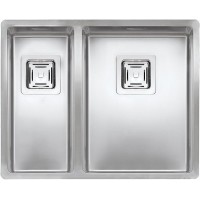 Кухонная мойка Reginox Texas 18x40+30x40 L Lux Матовая нержавеющая сталь