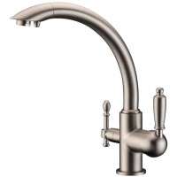 Кухонный смеситель Zorg ZR 314 YF-33 Nickel