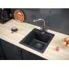 Кухонный смеситель Paulmark Essen Es213011-BLCR Черный / Хром