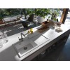 Кухонная мойка Franke Mythos MTK 611-100 L Жемчужный серый