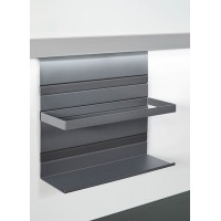 Полка универсальная с держателем высокая Kessebohmer 00 8919 9844, 350х110х300 мм, черный графит