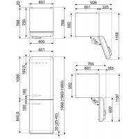 Холодильник Smeg FAB32RLI3