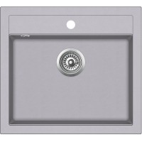 Кухонная мойка Aquasanita Quadro SQQ 100 Alumetallic