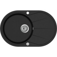 Кухонная мойка Aquasanita Roma SR 101 Black metallic