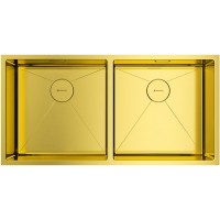 Кухонная мойка Omoikiri Taki 86-2-U/IF LG Светлое золото