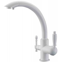 Кухонный смеситель Zorg ZR 314 YF-33 Белый