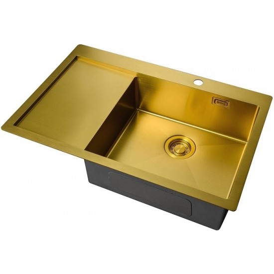 Кухонная мойка Zorg ZL R 780510-R Bronze
