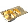 Кухонная мойка Zorg SZR 78-2-50 Bronze