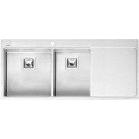 Кухонная мойка Reginox Nevada 40х30 L Lux Left Брашированная нержавеющая сталь