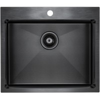 Кухонная мойка Paulmark Isar Вороненая сталь