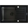 Кухонная мойка Seaman Eco Glass SMG-780B Gun (PVD), вентиль-автомат