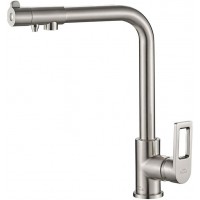 Кухонный смеситель Zorg Steel Hammer SH 572 Satin